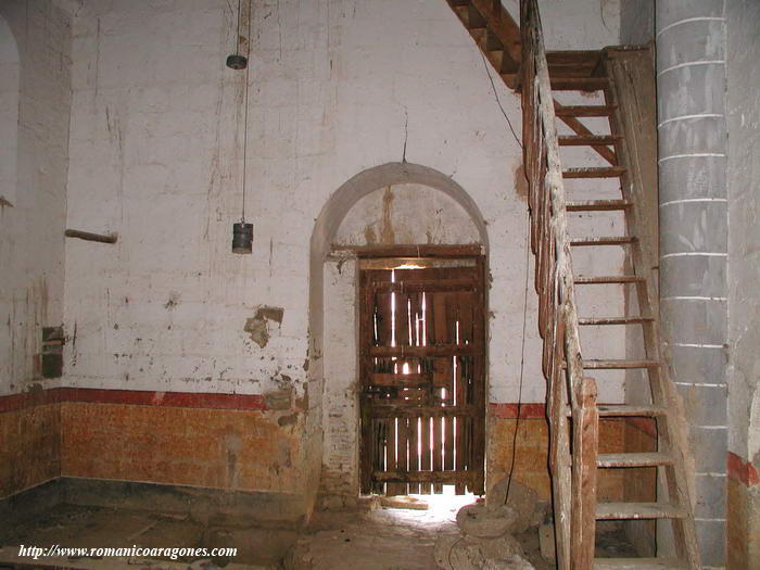 CIERRE DE LA NAVE ANTES DE LA RESTAURACIÓN